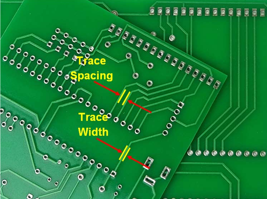 PCB spacing requirements