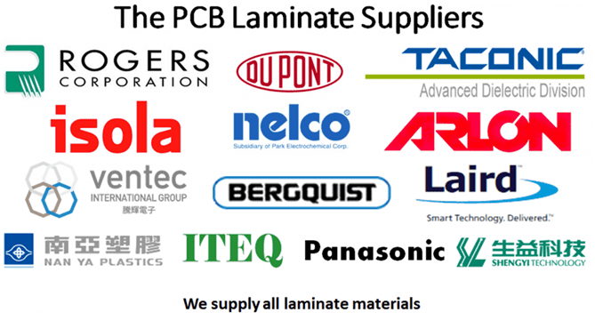 PCB Laminates Manufacturers