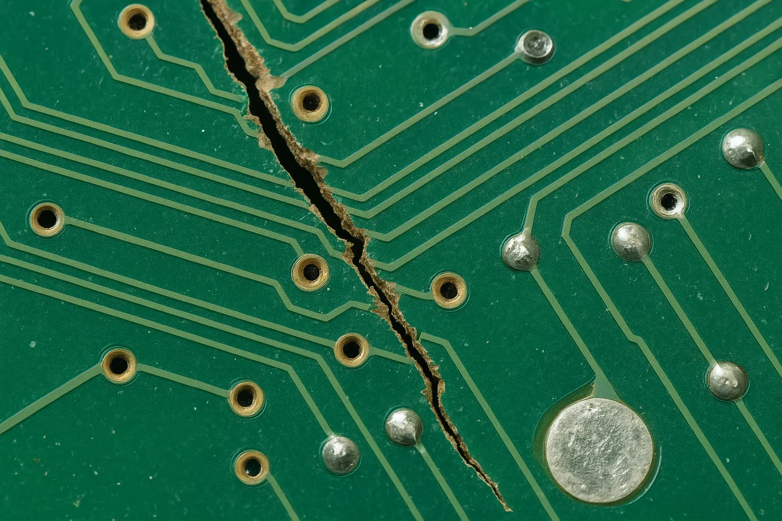 PCB Crack and Poor Solder Joints