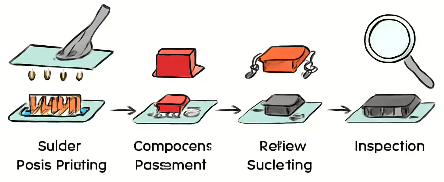 SMT_Assembly_Process_Stages