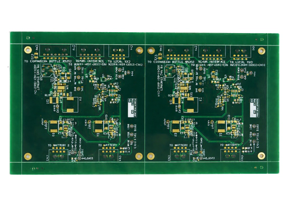 Controlled impedance PCB panel for prototype-to-production builds