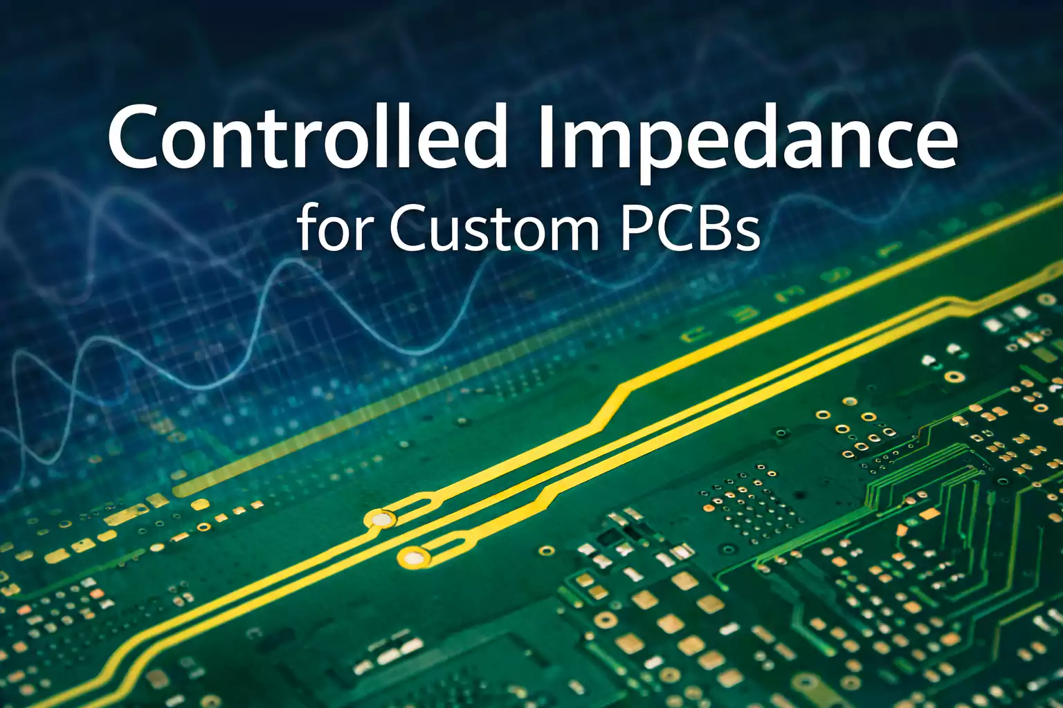 Controlled impedance for custom PCBs