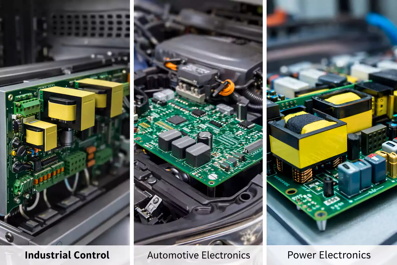 Typical applications of thick PCB boards in industrial, automotive, and power electronics