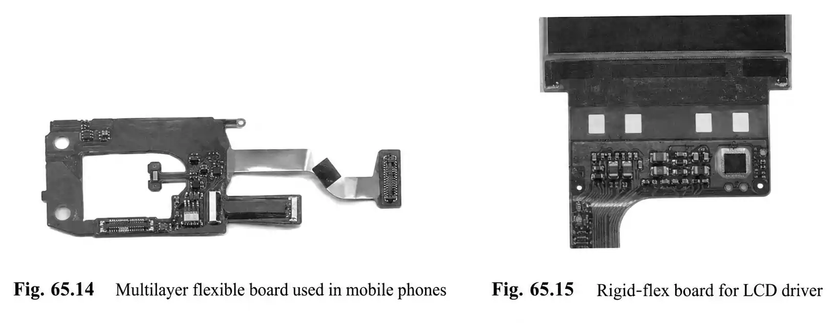 Consumer Electronics Rigid-Flex PCB examples for mobile phone and LCD driver